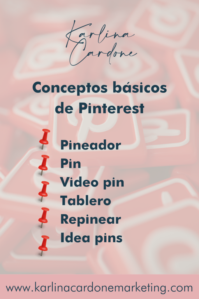 Conceptos básicos de Pinterest