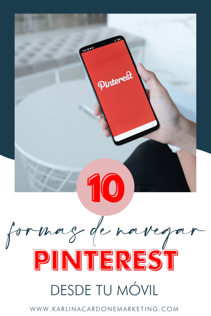 10 formas de navegar Pinterest desde tu móvil 